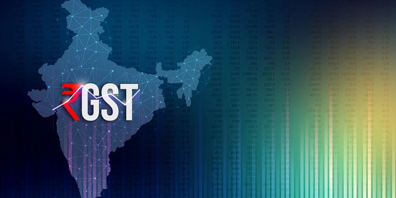How does the GST system work in India?